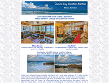 Tablet Screenshot of abacoseafan.com